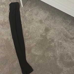 Black leggings flexible athletic kids